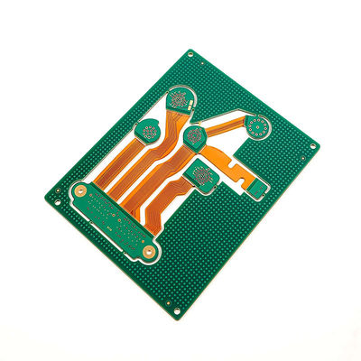 Un buen precio. Cuadrado de PCB contorno PCB rígido flexible con prueba AOI máscara de soldadura blanca en línea