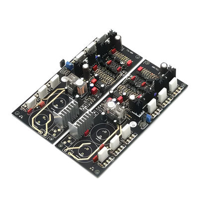 Un buen precio. Ensamblaje de PCB FR-4 de 4 capas con máscara de soldadura verde roja y negra en línea
