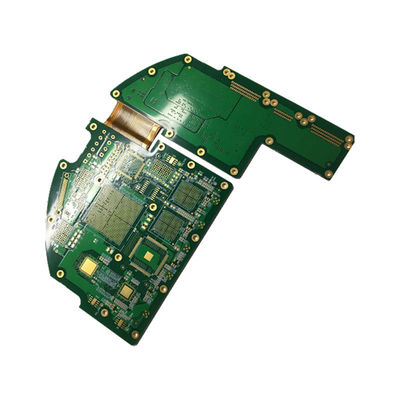 Un buen precio. PCB de alta velocidad de pantalla de seda blanca con máscara de soldadura verde brillante / acabado superficial dorado en línea