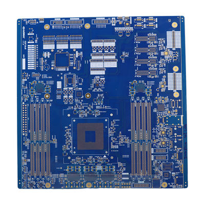 Un buen precio. 1.5 mm de espesor HDI placa de PCB 6 capa con pantalla de seda blanca en línea