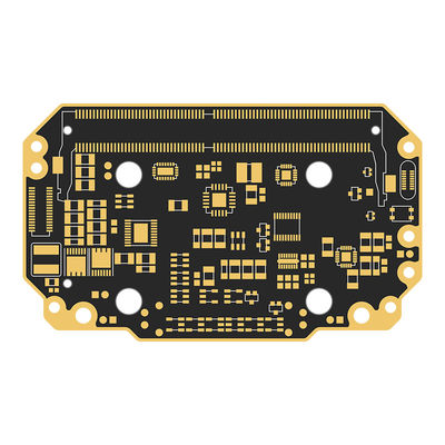 Un buen precio. PCB de velocidad FR4 de pantalla de seda blanca con tratamiento de oro duro 5U para la producción SMT en línea