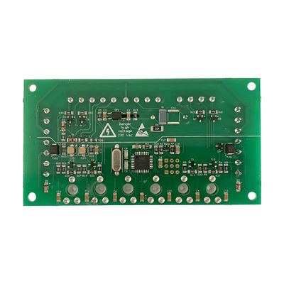 Un buen precio. Hardo de pantalla de seda de 4 capas, ensamblaje de PCB FR-4 blanco para producción automatizada en línea