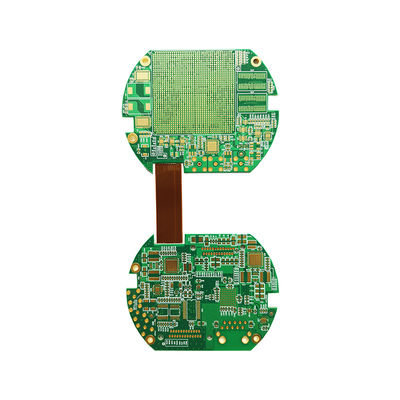 Un buen precio. Segmento de aplicaciones automáticas PCB rígido flexible con color azul y certificación ISO14001 en línea